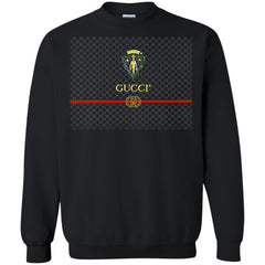 Gucci Graphic Logo Black T-shirt Crewneck Pullover Sweatshirt Crewneck Pullover Sweatshirt - parenttees