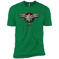 Marvel Captain Marvel Movie Chest Symbol Men Short Sleeve T-Shirt Men Short Sleeve T-Shirt - parenttees