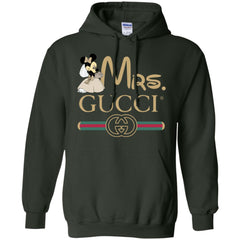 Mrs Minnie Gucci Couple Disney Shirt Valentine's Day T-shirt Pullover Hoodie Sweatshirt Pullover Hoodie Sweatshirt - parenttees