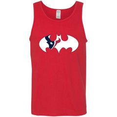 We Are The Houston Texans Batman Nfl Mashup Men Cotton Tank Men Cotton Tank - parenttees