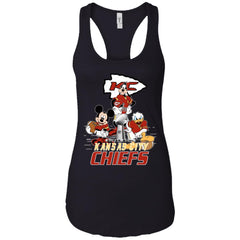 Nfl – Kansas City Chiefs Donald Duck Goofy Mickey Mouse Super Bowl 2019 Football Women Tank Top Women Tank Top - parenttees