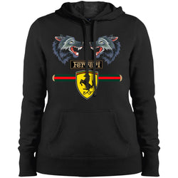 Gucci Ferrari Shirt Women Hooded Sweatshirt