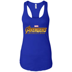 Marvel Avengers Infinity War Golden Logo Women Tank Top Women Tank Top - parenttees