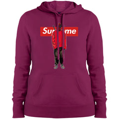 Supreme Deadpool Hiphop T-shirt Women Hooded Sweatshirt Women Hooded Sweatshirt - parenttees