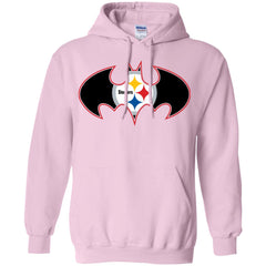 We Are The Pittsburgh Steelers Batman Nfl Mashup Pullover Hoodie Sweatshirt Pullover Hoodie Sweatshirt - parenttees