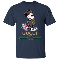 Gucci Mickey Kitty beauty T-shirt Men Cotton T-Shirt