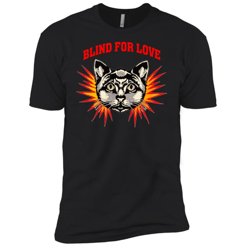 Gucci 2018 Cat Blind For You T-shirt Men Short Sleeve T-Shirt Black / X-Small Men Short Sleeve T-Shirt - parenttees