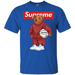Supreme Bear Sport T-shirt Men Cotton T-Shirt Men Cotton T-Shirt - parenttees