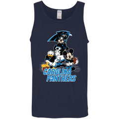 Mickey Mouse Carolina Panthers American Football Nfl Sports Shirt Men Cotton Tank Men Cotton Tank - parenttees