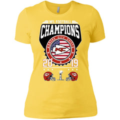 Nfl – Football Champions Kansas City Chiefs Super Bowl 2019 Women Cotton T-Shirt Women Cotton T-Shirt - parenttees