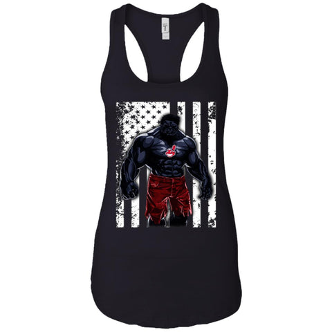 Giants Hulk Cleveland Indians T-shirt Flag Women Tank Top Black / X-Small Women Tank Top - parenttees