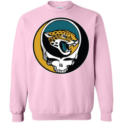 Jacksonville Jaguars Grateful Dead Steal Your Face Football Nfl Shirts Crewneck Pullover Sweatshirt Crewneck Pullover Sweatshirt - parenttees