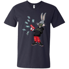 Rabbit Gucci T-shirt Men V-Neck T-Shirt Men V-Neck T-Shirt - parenttees