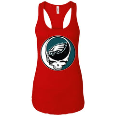 Philadelphia Eagles Grateful Dead Steal Your Face Football Nfl Shirts Women Tank Top Women Tank Top - parenttees