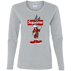 Supreme Rabbit Party T-shirt Women Long Sleeve Shirt Women Long Sleeve Shirt - parenttees