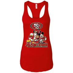 Mickey Mouse San Francisco 49ers American Football Nfl Sports Shirt Women Tank Top Women Tank Top - parenttees