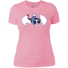 We Are The Tennessee Titans Batman Nfl Mashup Women Cotton T-Shirt Women Cotton T-Shirt - parenttees