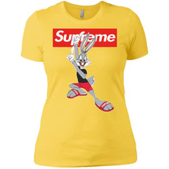 Supreme Rabbit Cute Stylelist T-shirt Women Cotton T-Shirt Women Cotton T-Shirt - parenttees