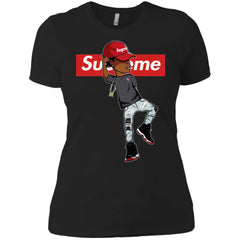 Supreme Marquese Scott T-shirt Women Cotton T-Shirt Women Cotton T-Shirt - parenttees