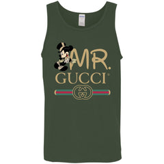 Gucci Couple Disney Mickey Valentine's Day T-shirt Men Cotton Tank Men Cotton Tank - parenttees