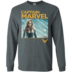 Captain Marvel Vintage Movie Poster Style Men Long Sleeve Shirt Men Long Sleeve Shirt - parenttees