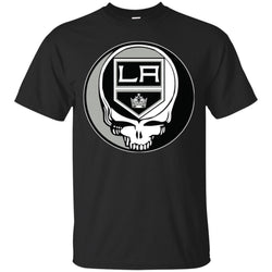 Los Angeles Kings Grateful Dead Steal Your Face Hockey Nhl Shirts Men Cotton T-Shirt