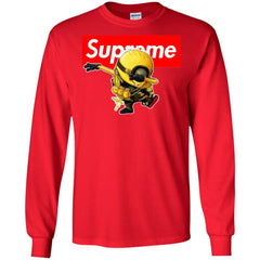 Supreme Minion T-shirt Trending Men Long Sleeve Shirt Men Long Sleeve Shirt - parenttees