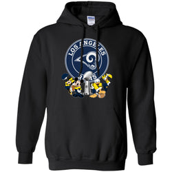 Nfl – Los Angeles Rams Super Bowl 2019 Mickey Mouse Minnie Mouse Donald Duck Daisy Duck Football Pullover Hoodie Sweatshirt