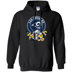 Nfl – Los Angeles Rams Super Bowl 2019 Mickey Mouse Minnie Mouse Donald Duck Daisy Duck Football Pullover Hoodie Sweatshirt Pullover Hoodie Sweatshirt - parenttees