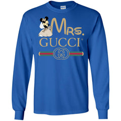 Gucci Couple Disney Minnie Valentine's Day T-shirt Men Long Sleeve Shirt Men Long Sleeve Shirt - parenttees