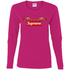 Best Supreme Car T-shirt Women Long Sleeve Shirt Women Long Sleeve Shirt - parenttees