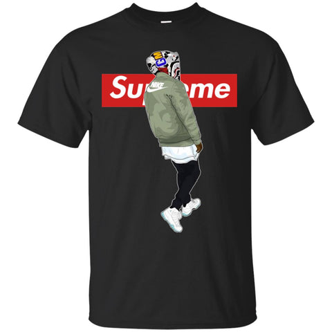 Supre Me Nike Top Fashion T-shirt Men Cotton T-Shirt Black / S Men Cotton T-Shirt - parenttees