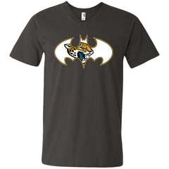 We Are The Jacksonville Jaguars Batman Nfl Mashup Men V-Neck T-Shirt Men V-Neck T-Shirt - parenttees