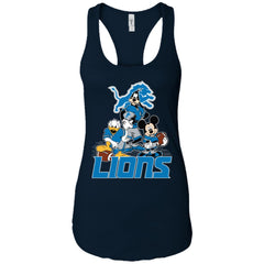 Mickey Mouse Detroit Lions American Football Nfl Sports Shirt Women Tank Top Women Tank Top - parenttees