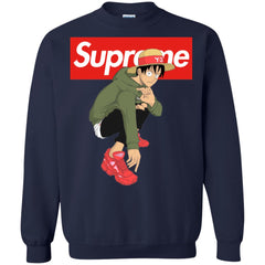 Supreme One Piece Y3 T-shirt Crewneck Pullover Sweatshirt Crewneck Pullover Sweatshirt - parenttees