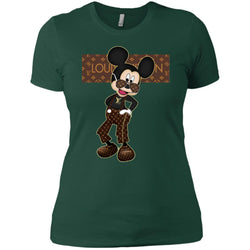 Best Louis Vuitton Mickey Fashion T-shirt Women Cotton T-Shirt