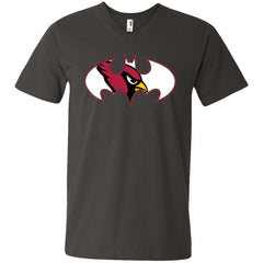 We Are The Arizona Cardinals Batman Nfl Mashup Men V-Neck T-Shirt Men V-Neck T-Shirt - parenttees