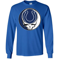 Indianapolis Colts Grateful Dead Steal Your Face Football Nfl Shirts Men Long Sleeve Shirt Men Long Sleeve Shirt - parenttees