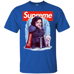 Supreme Game Of Thrones T-shirt Men Cotton T-Shirt Men Cotton T-Shirt - parenttees