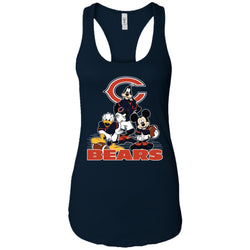 Mickey Mouse Chicago Bears American Football Nfl Sports Shirt Women Tank Top