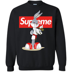 Supreme Rabbit Smoking T-shirt Crewneck Pullover Sweatshirt Crewneck Pullover Sweatshirt - parenttees