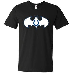 We Are The Indianapolis Colts Batman Nfl Mashup Men V-Neck T-Shirt Men V-Neck T-Shirt - parenttees