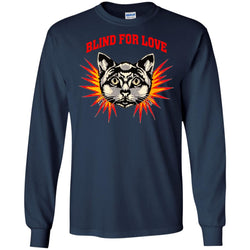 Gucci 2018 Cat Blind For You T-shirt Men Long Sleeve Shirt