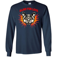 Gucci 2018 Cat Blind For You T-shirt Men Long Sleeve Shirt Men Long Sleeve Shirt - parenttees