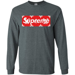 Louis Vuitton Box Supreme T-shirt Men Long Sleeve Shirt Men Long Sleeve Shirt - parenttees