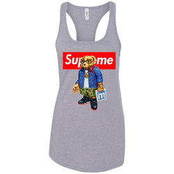 Supreme Bear Style Music T-shirt Women Tank Top