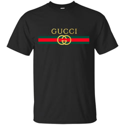 Gucci Logo Vintage Inspired Trend Men Cotton T-Shirt