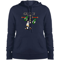 Gucci Mickey Mouse Drink Beer T-shirt Women Hooded Sweatshirt Women Hooded Sweatshirt - parenttees