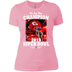 Nfl – Kansas City Chiefs We Are The Champion 2019 Super Bowl Football Women Cotton T-Shirt Women Cotton T-Shirt - parenttees