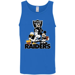 Mickey Mouse Oakland Raiders American Football Nfl Sports Shirt Men Cotton Tank Men Cotton Tank - parenttees